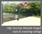 Automatic, Electric Hinged Gate